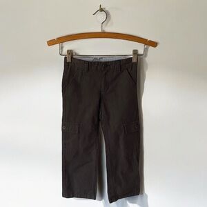 ❄️ 50% off winter Jacadi brown gray plaid casual dress pants boys 110cm=5